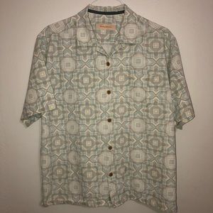 Tommy Bahama SS Casual 100% Silk, large, Hawaiian